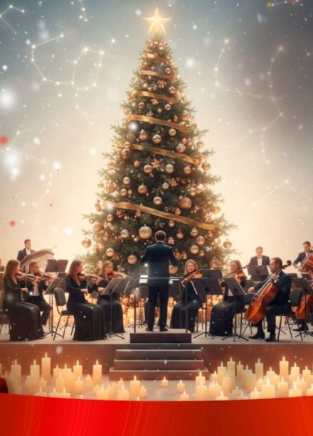 Новогодний шоу-концерт в сиянии тысячи свечей